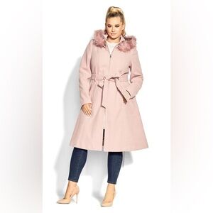 NWT City Chic Miss Mysterious Coat